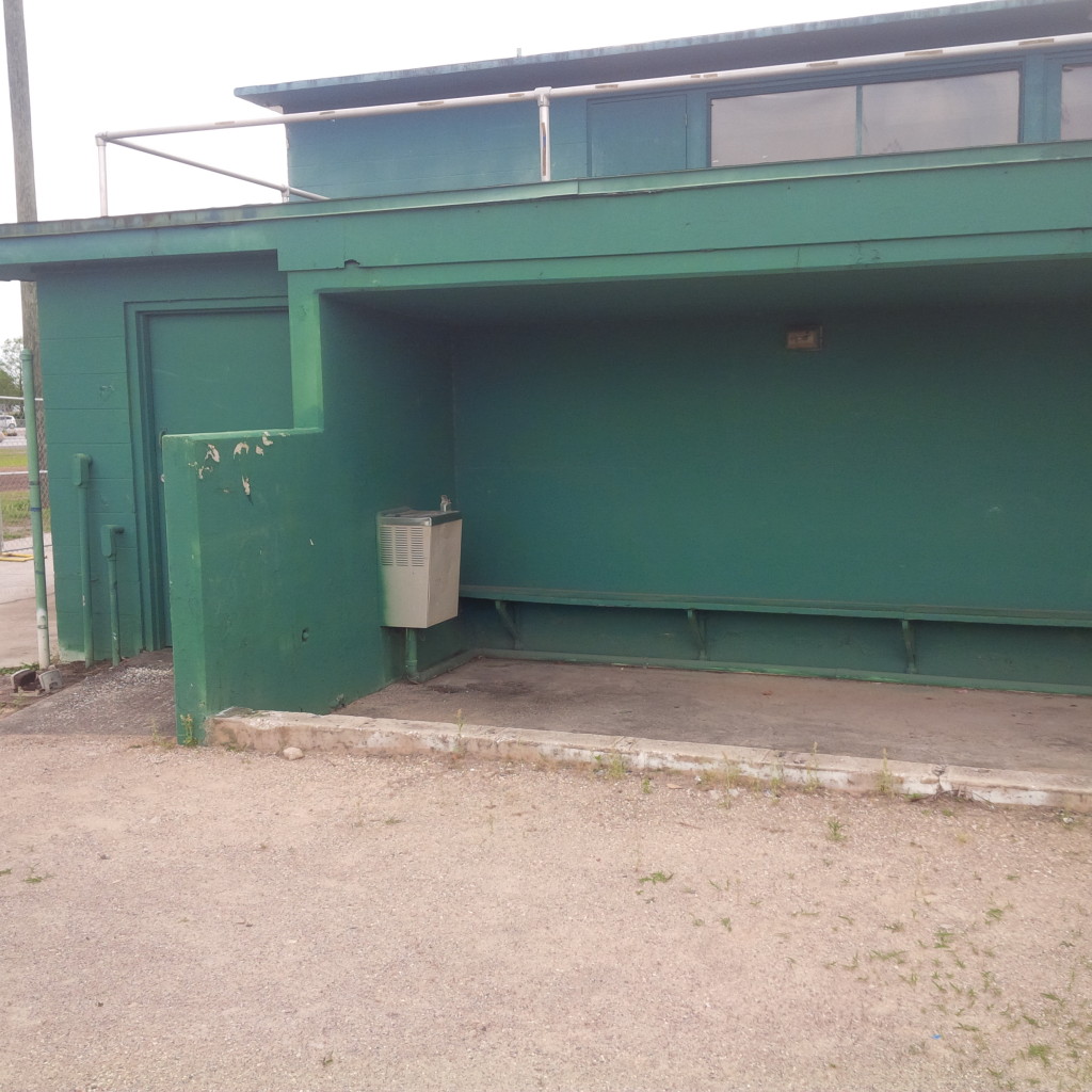 Tinker Field dugout. (photo by Mike Cantone ©)